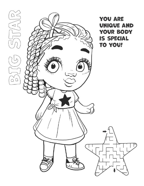 Coloring book page 1
