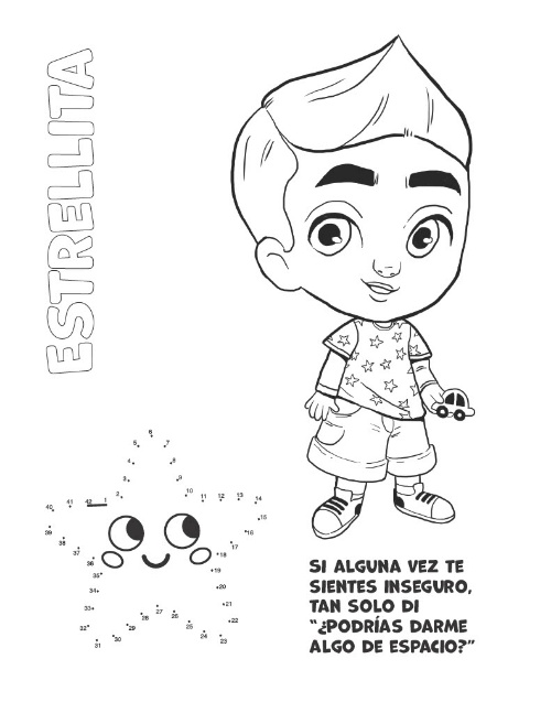 Spanish coloring book page 5