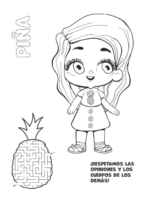 Spanish coloring book page 6