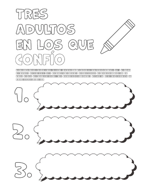 Spanish coloring book page 10